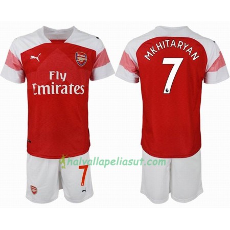 Jalkapallo Pelipaidat Arsenal MKHITARYAN 7 Lasten Kotipaita 2018-2019 Lyhythihainen